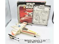X-Wing 100% Complete MIB Star Wars 1977 Vintage Kenner Action Figure Vehicle