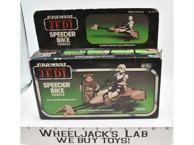 Speeder Bike Vehicle 100% Complete NEW MIB ROTJ 1983 Star Wars Vintage Kenner