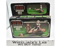 Speeder Bike Vehicle 100% Complete NEW MIB ROTJ 1983 Star Wars Vintage Kenner
