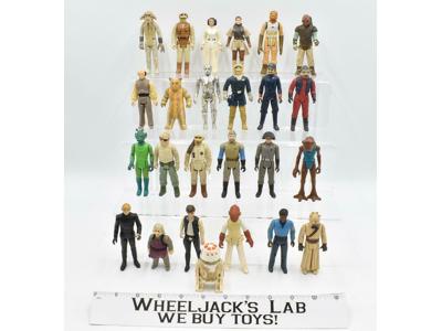 Lot of 25 Star Wars Action Figures Vintage Kenner No Repro