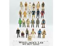 Lot of 25 Star Wars Action Figures Vintage Kenner No Repro