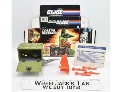 Costal Defender Vehicle W/Box 100% Complete GI Joe 1987 Action Figure