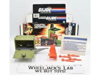 Costal Defender Vehicle W/Box 100% Complete GI Joe 1987 Action Figure