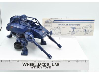 ASP A.S.P. 1984 GI Joe Hasbro Vintage Vehicle Action Figure Cobra ARAH