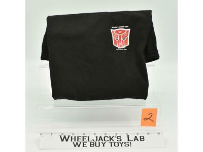 Botcon Europe 2002 #2 XL Black T-Shirt Transformers Action Figure