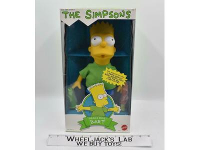 Really Rude Bart The Simpsons Mattel 1990 NEW MISB Action Figure