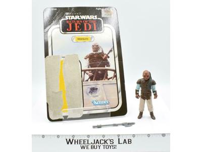 Weequay 100% Complete 65 Back Star War ROTJ 1983 Kenner NO REPRO