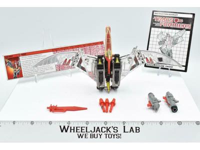 Swoop 100% Complete Vintage 1985 G1 Transformers Hasbro Action Figure