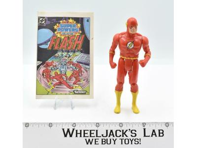 Flash 100% Complete Super Powers 1984 Kenner Vintage Action Figure DC Comics