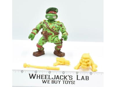 Green Beret Raph Raphael 1991 TMNT Teenage Mutant Ninja Turtle Playmates