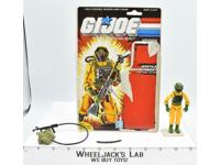 Airtight V1 100% Complete W CARD 1985 GI Joe Hasbro Vintage Action Figure