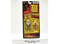 Speedy &amp; Trident MOSC NEW Teen Titans 2004 Bandai DC Super Heroes Action Figure