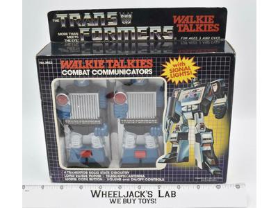 Walkie Talkies Combat Communicators 1984 G1 Transformer Vintage Durham Industry