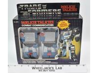 Walkie Talkies Combat Communicators 1984 G1 Transformer Vintage Durham Industry