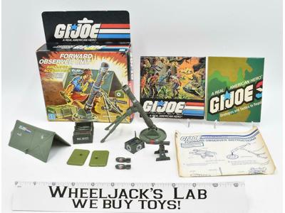 Forward Observer Unit W/Box 100% Complete GI Joe 1985 Hasbro Vintage