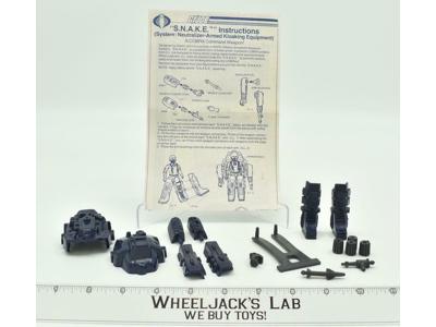 S.N.A.K.E. Armor Suit 100% Complete 1983 GI Joe Cobra Hasbro Action Figure