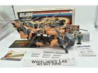 Tomahawk With Pilot &amp; Box GI Joe 1986 Vintage Action Figure Vehicle Hasbro