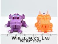 Mini Ghosts Trap Set of 2 The Real Ghostbusters Monsters 1987 Kenner Vintage