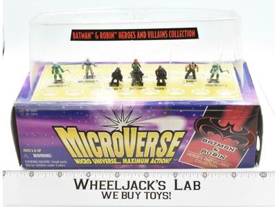 Batman Microverse Batman &amp; Robin Collection DC Comics Kenner 1996 MISB