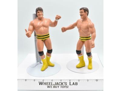 Brian Blair &amp; Jim Brunzell 1986 WWF LJN Titan Sports 8" Wrestling Action Figure