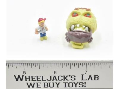 Shrunken Heads Brain Face 100% Complete 1993 Mighty Max Bluebird Toys Vintage