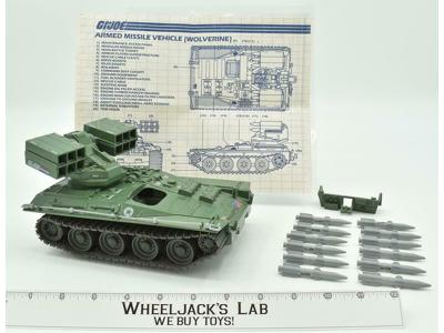 Wolverine Armored Missile 100% Complete Vehicle 1983 GI Joe Cobra Hasbro Vintage