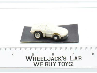 Minispy White FX-1 Car NO SPOKES * 100% Complete 1985 G1 Transformers