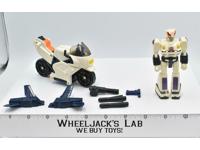 Action Master Prowl W/Turbo Cycle 100% Complete 1990 G1 Transformers