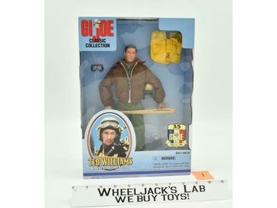 G.I. Joe Ted Williams #1 Korean War Fighter Pilot Classic MISB 1999 Hasbro 35 yr