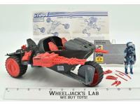 Cobra Stun W/ Motor Viper 100% Complete 1986 Hasbro GI Joe Cobra Vintage Vehicle