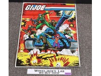 GI Joe A Real American Hero Poster 1982 Hasbro Vintage 17.5" X 22.5" ARAH
