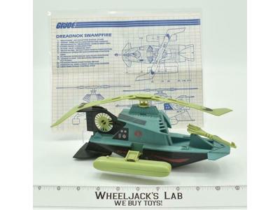 Dreadnok Swampfire 100% Complete 1986 GI Joe Hasbro Vintage Vehicle