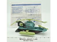 Dreadnok Swampfire 100% Complete 1986 GI Joe Hasbro Vintage Vehicle