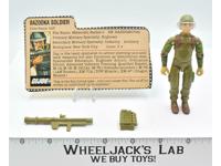 Zap V1.5 SWIVEL ARM 100% Complete 1982 GI Joe ARAH Vintage Hasbro Action Figure