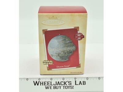 Death Star Star Wars Hallmark Keepsake Ornament 2002 NEW MIB Christmas Ornament