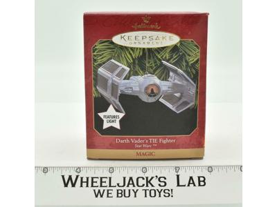 Darth Vader's TIE Fighter Star Wars Hallmark Keepsake Ornament 1999 NEW MIB