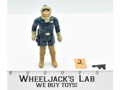 Han Solo Hoth #2 100% Complete Star Wars ESB 1980 Vintage Kenner Figure NO REPRO