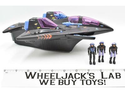 Shadowbat Battle Cruiser w/2 Parasites 100% Complete WORKS Starcom 1986 Coleco