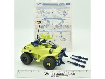 Badger 100% Complete 1991 GI Joe Hasbro Vintage Action Figure Vehicle
