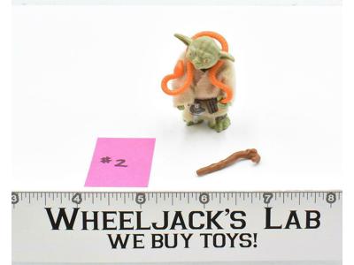 Yoda W/Orange Snake #2 100% Complete Star Wars ESB 1980 Vintage Kenner NO REPRO