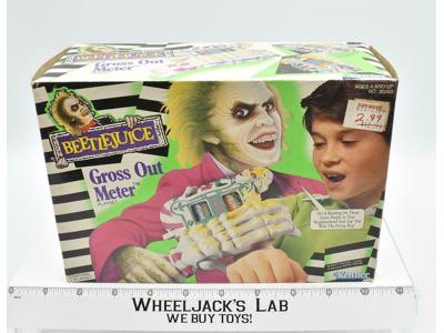 Gross Out Meter Playset NEW MISB Beetlejuice 1990 Vintage Kenner