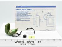 Parachute Pack Mail-Away #1 100% Complete 1985 GI Joe Action Figure Vintage