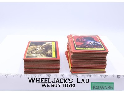 Star Wars ROTJ Complete Set + Stickers 1983 Topps Vintage Trading Cards