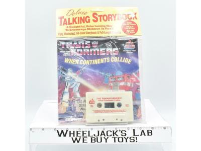 When Continents Collide Deluxe Talking Storybooks Cassette Book G1 Transformers