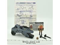 Dictator W/ Overlord Complete 1990 GI Joe Vintage Hasbro Vehicle Action Figure