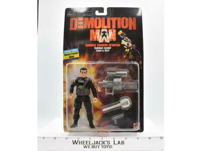 Combat Cannon Spartan Demolition Man 1993 Mattel NEW MOSC Action Figure