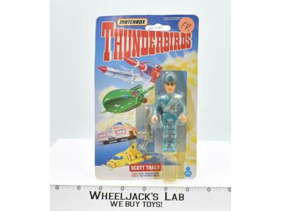 Scott Tracy 3.5" Thunderbirds New MOSC 1992 Vintage Matchbox