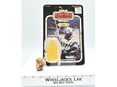 Yoda W/Orange Snake 31 Back Complete Star Wars 1980 ESB Kenner NO REPRO