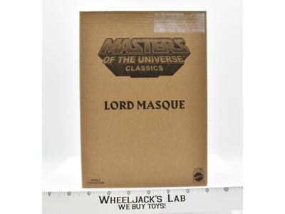 Lord Masque w/Mailer MOSC He-Man Masters of the Universe MOTU Classics 2015