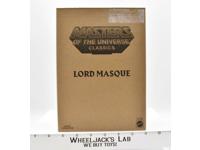 Lord Masque w/Mailer MOSC He-Man Masters of the Universe MOTU Classics 2015